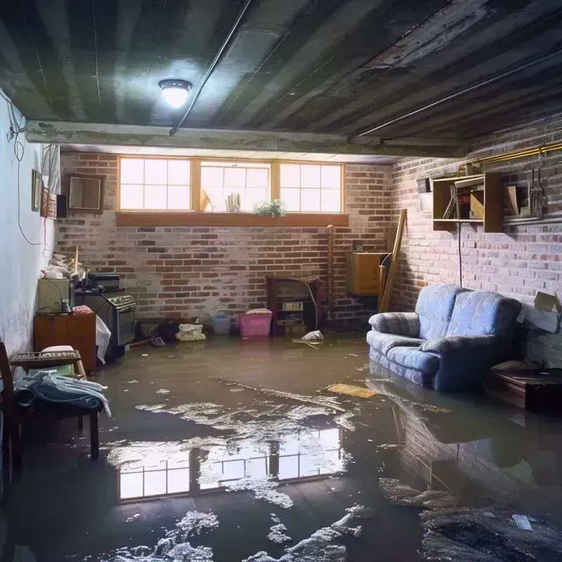 Flooded Basement Cleanup in Pearlington, MS